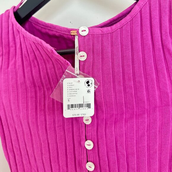 FREE PEOPLE Tilly Long-Sleeve Cardi in Spring Bud Size Small NWT - Picture 5 of 8